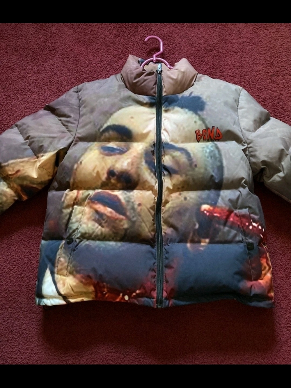 Bond NYC Taxi Driver Movie Puffer Jacket Robert De Niro Martin Scorsese 1976.